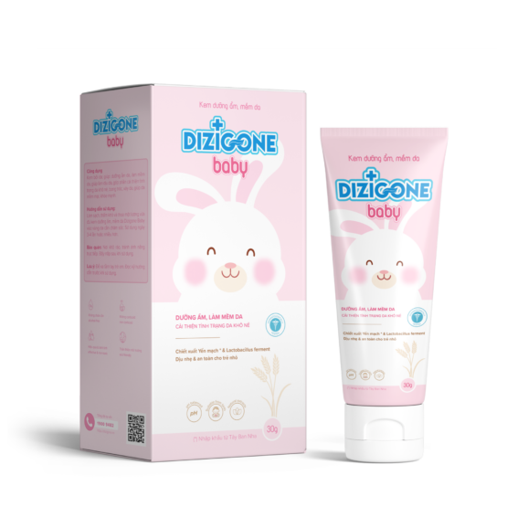 Kem dưỡng ẩm dịu da DIZIGONE BABY